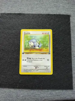 Pokemon TCG - Dratini 53/82 1st Edition Common - WOTC Team Rocket - Image 1