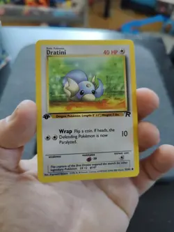 Pokemon TCG - Dratini 53/82 1st Edition Common - WOTC Team Rocket - Image 3