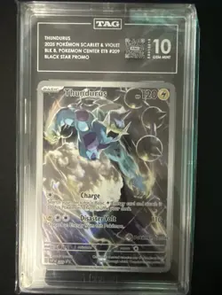 Thundurus - 209 (Pokemon Center Exclusive) 209 TAG 10 GEM MINT - Image 1