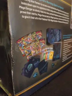 Pokemon TCG: Mega Evolution Phantasmal Flames Elite Trainer Box Sealed - Image 2