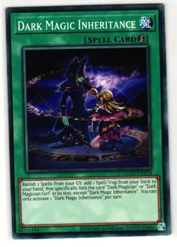 DARK MAGIC INHERITANCE LEDD-ENA18 COMMON YU-GI-OH TCG - Image 1