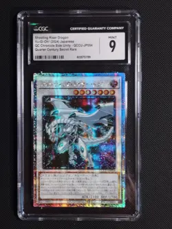 Yu-Gi-Oh Shooting Riser Dragon Secret Rare CGC 9 - Image 1