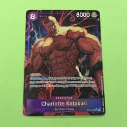 Charlotte Katakuri Alt Art Parallel One Piece TCG English OP11-067 - Image 1