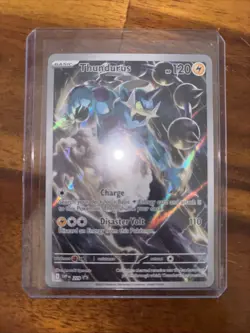 Pokemon TCG Thunderous Black Bolt ETB Full Art Promo Card - Image 3