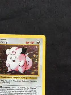 Pokemon Cards: Base Set 1st Edition Rare Holo: Clefairy 5/102 - Image 4