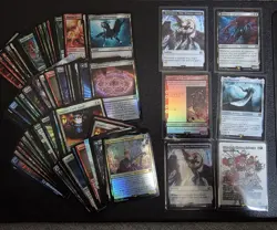 Magic The Gathering Final Fantasy Lot Of 92 Cards - Image 1