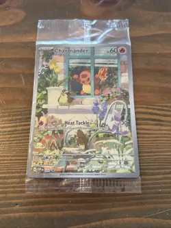 Charmander 044 Sv: Scarlet & Violet Promo Cards Holo Sealed - Image 1