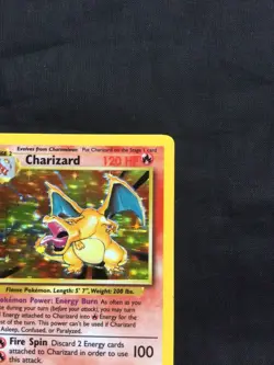 Pokemon Cards: Base Set Rare Holo: Charizard 4/102 - Image 4