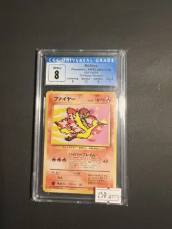 Pokemon TCG Moltres 146 ANA Airlines Promo Card Japanese - CGC 8 - Image 1