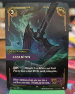 Riftbound: League of Legends - Spiritforged - Last Rites Card 150/221 - Image 1