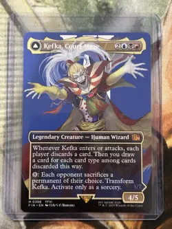 Kefka, Court Mage (Borderless) #0398 Final Fantasy Regular Full Art - NM/M 🔥 - Image 3