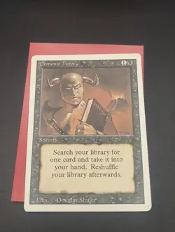 Demonic Tutor Revised Edition Regular - Image 2