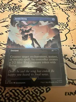 Swan Song (1591) (Rainbow Foil) Secret Lair Drop Foil - Image 1