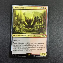 MTG Chaos Defiler [Warhammer 40,000] Near Mint Magic - Image 1