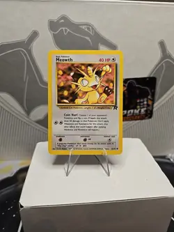 Pokemon TCG Meowth Team Rocket 62 Regular Unlimited Common - Image 1