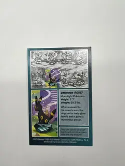 Pokemon Umbreon 059/131 (Cosmos Holo) Prismatic Evolutions Exclusive Tin Art - Image 5