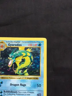 Pokemon Cards: Base Set 1st Edition Rare Holo: Gyarados 6/102 - Image 4