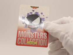 Gastly Pokemon Card No.092 BANDAI Carddass 1996 RED Nintendo LP+ - Image 2