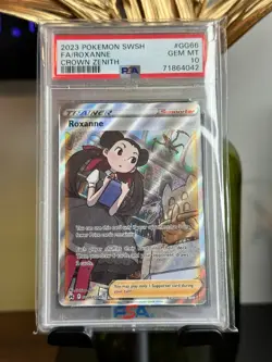 Roxanne - 2023 Pokemon SWSH - Crown Zenith - GG66 - PSA 10 - Image 1