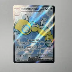 Pokemon TCG Dudunsparce ex 178/159 Sv09: Journey Together Holo Ultra Rare NM/M - Image 1