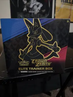 Nintendo Pokemon TCG Crown Zenith Elite Trainer Box - 10 Packs 820650851476 - Image 1