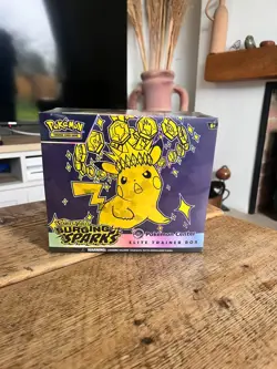 Surging Sparks Pokemon Center Elite Trainer Box ETB ✅ SEALED ✅ - Image 1