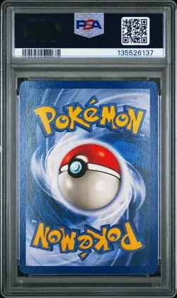 1999 POKEMON FOSSIL #4 DRAGONITE-HOLO PSA 7 - Image 2