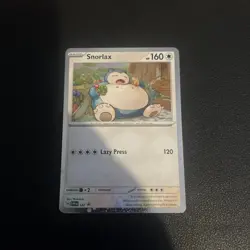 Snorlax SVP 122 Black Star Promo Cosmo Holo Sv: Scarlet & Violet Pokemon TCG - Image 1