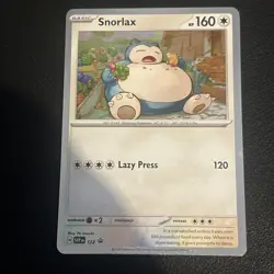 Snorlax SVP 122 Black Star Promo Cosmo Holo Sv: Scarlet & Violet Pokemon TCG - Image 3