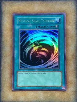 Yugioh Mystical Space Typhoon MRL-047 Ultra Rare Original Print MP - Image 1