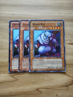 Yu-Gi-Oh! - Giant Rat 3X - Complete Playset - Image 1
