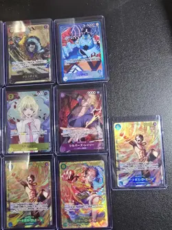 One Piece Japanese Cards Lot of 19 Holo's - Image 3