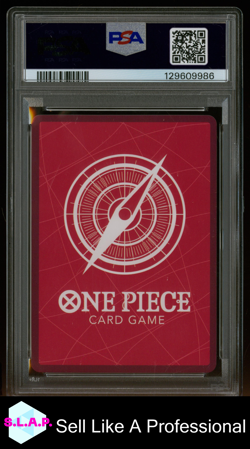 MONKEY D. LUFFY BVB X ONE PIECE MATCH DAY '25 ONE PIECE PROMOS 2025 003 PSA 9 - Image 2