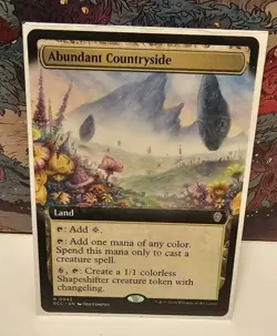 Abundant Countryside | Lorwyn Eclipsed Commander | Rare MTG Card #0042 - Image 1