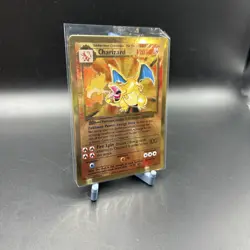 Pokemon Celebrations Gold Metal Charizard Card 4/102 Ultra Premium Collection - Image 3