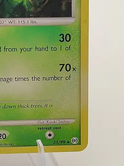 Sceptile 31/99 Non Holo Rare Platinum Arceus Pokemon Card - Image 4