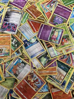 2.5LB Lot of Various Assorted Pokemon Cards Reverse Holo in Collectible Box - Image 3