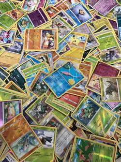 2.5LB Lot of Various Assorted Pokemon Cards Reverse Holo in Collectible Box - Image 4