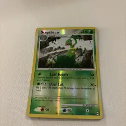 Pokemon TCG Sceptile Reverse Holo Rare Platinum Arceus Card 31/99 2009 - Image 1