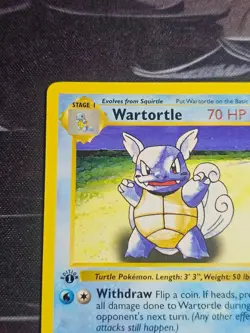 WARTORTLE 42/102 - 1st Edition SHADOWLESS - Base Set - WOTC POKEMON CARD - Image 2