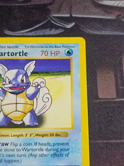 WARTORTLE 42/102 - 1st Edition SHADOWLESS - Base Set - WOTC POKEMON CARD - Image 3