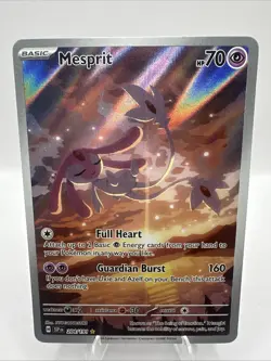 Mesprit 204/191 Surging Sparks Illustration Rare Pokemon Card - Image 2