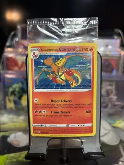Special Delivery Charizard SWSH075 Pikachu Promo Sealed Pokemon Card TCG English - Image 1