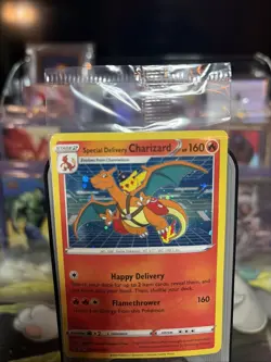 Special Delivery Charizard SWSH075 Pikachu Promo Sealed Pokemon Card TCG English - Image 3