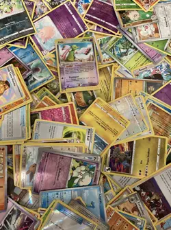 2.5LB Lot of Mixed Pokemon Cards Reverse Holo in Collectible Silver Tempest Box - Image 4