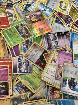 2.5LB Lot of Mixed Pokemon Cards Reverse Holo in Collectible Silver Tempest Box - Image 5