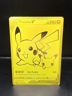 Pokemon TCG Pikachu V | SWSH145 SWSH: Sword & Shield Promo Cards Holo NM - Image 3