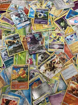 2.5LB Lot of Mixed Pokemon Cards Reverse Holo V EX etc Cards in Collectible Box - Image 3