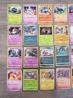 Pokemon Cards Mixed Lot/Trick or Trade 28 Total Cards, Reverse Holo & Base - Image 1
