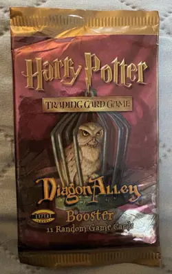 VTG 2002 Harry Potter Trading Card Game Diagon Alley Booster NEW 11 Cards 76930887929 - Image 2